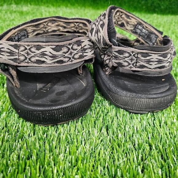 TEVA Men Sandal 6584 Mens Size 13 EUR 47 Black Grey Water Shoes FLAW Canoe Kayak - Picture 3 of 7